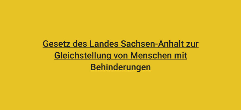 Grafische Verlinkung zum Gesetz zur Gleichstellung