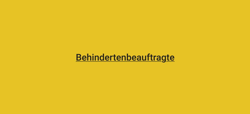 Grafische Verlinkung zu Behindertenbeauftragte